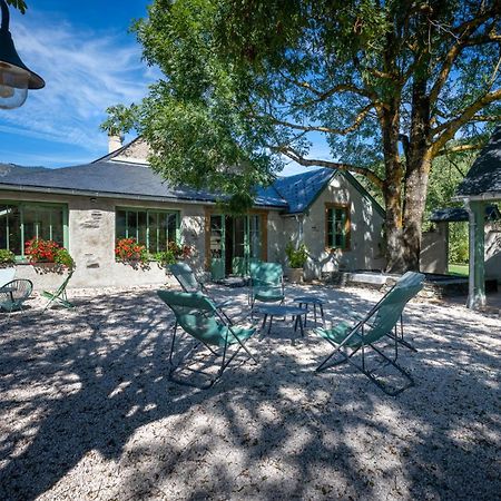 grange rénovée en gîte/maison/chalet Arreau Esterno foto