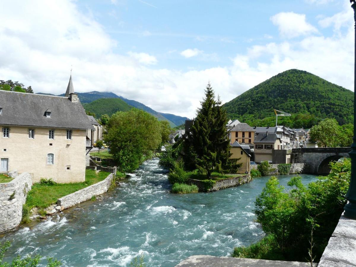 grange rénovée en gîte/maison/chalet Arreau Esterno foto