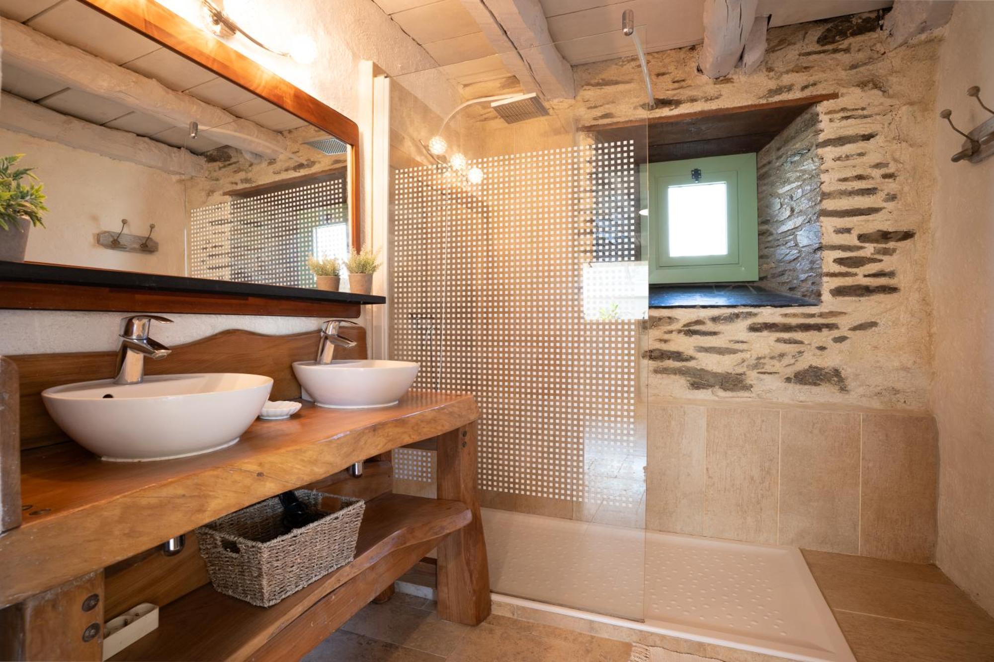 grange rénovée en gîte/maison/chalet Arreau Esterno foto