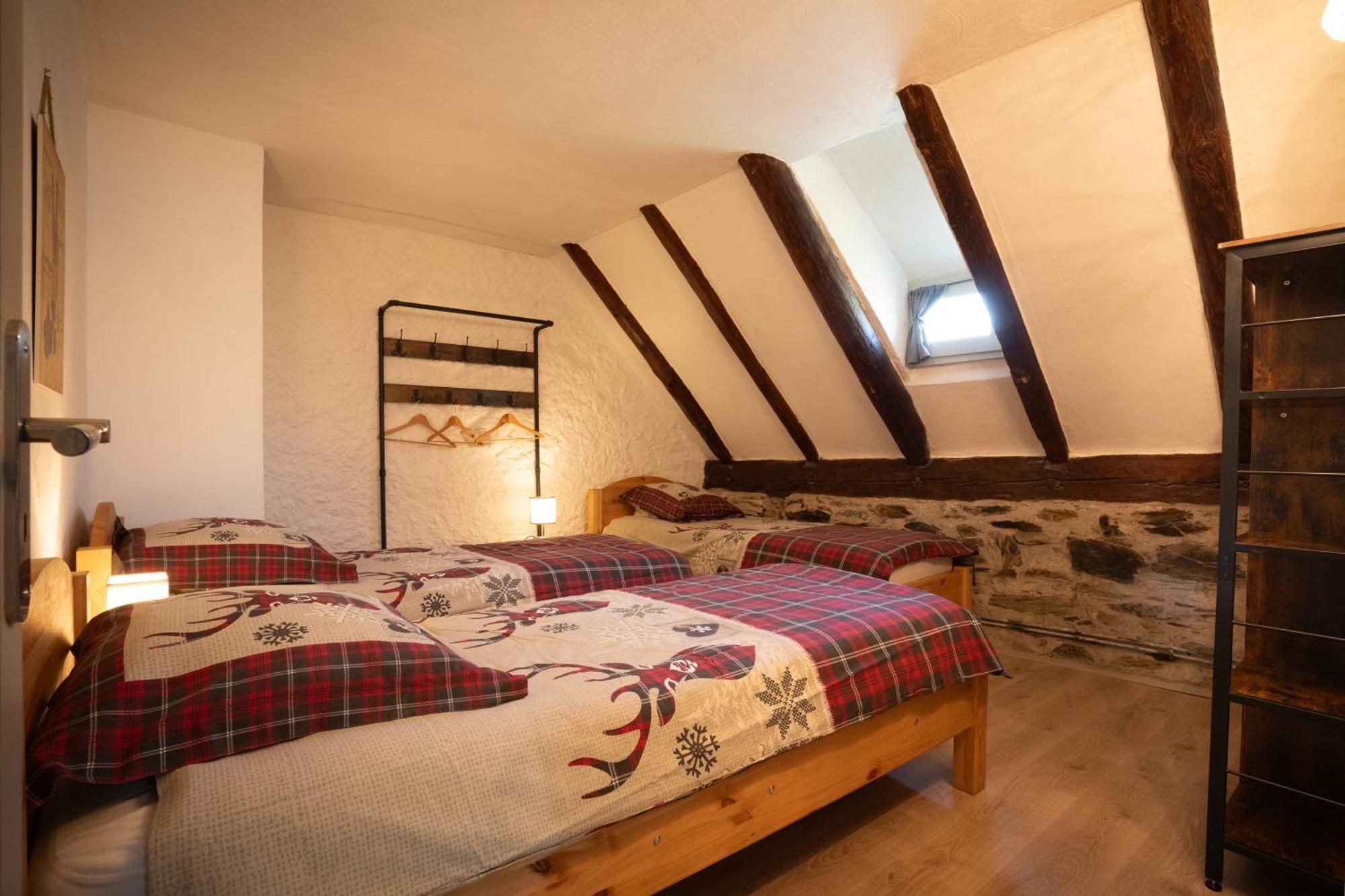 grange rénovée en gîte/maison/chalet Arreau Esterno foto